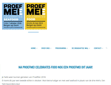 Tablet Screenshot of proefmei.nl